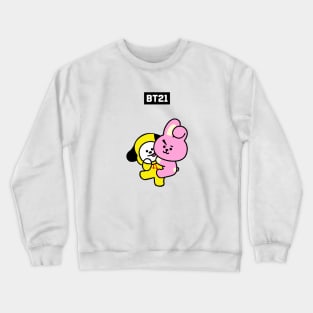 bt21 bts exclusive design 77 Crewneck Sweatshirt